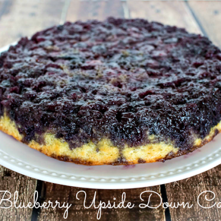 Blueberry Upside Down Cake