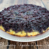 Blueberry Upside Down Cake