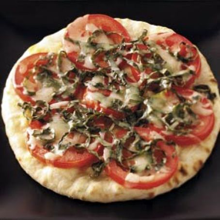 Tomato-Basil Pita Pizzas Recipe