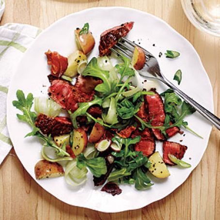Warm Potato and Steak Salad (Cooking Light- April 2013)