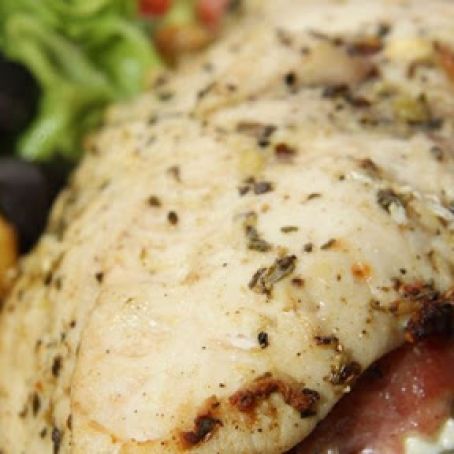 Feta Cheese and Bacon Stuffed Breasts