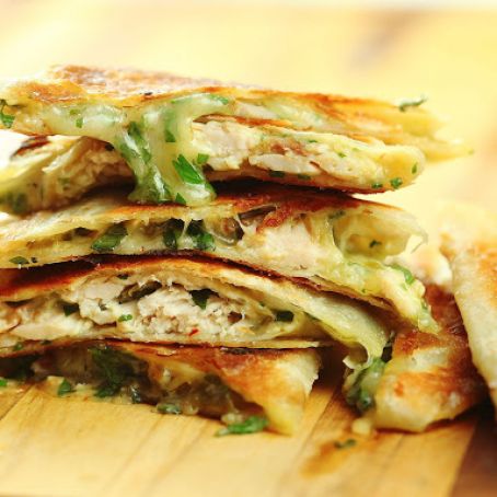 Spicy Chicken Quesadillas Recipe