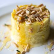 Saffron Ricotta Cake - La Ciccia Sicilian
