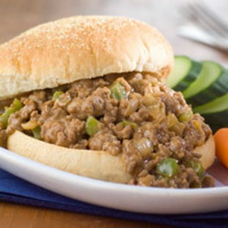 Saucy BBQ Sloppy Joes