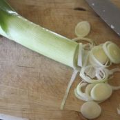 Feta & Leeks Skillet Pizza