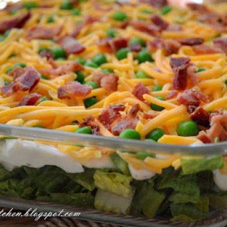 Seven Layer Salad (Green)