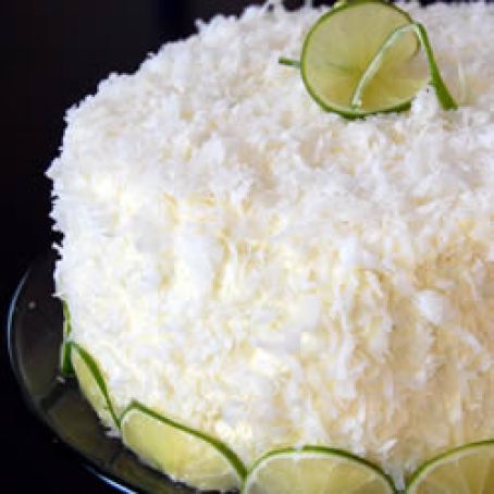 Coconut Sour Cream Cake