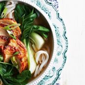 CHICKEN - Hoisin-Glazed Chicken with Five-Spice Broth