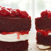 Red Velvet Cherry Torte