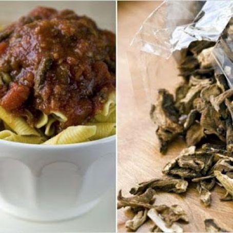 DRIED PORCINI & TOMATO SAUCE