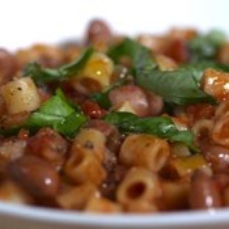 Pasta and Bean Soup