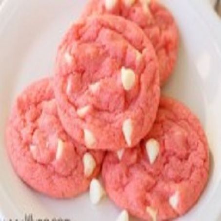 STRAWBERRIES N CREAM PUDDING COOKIES