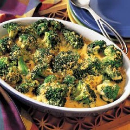 1-2-3 Cheddar Broccoli Casserole