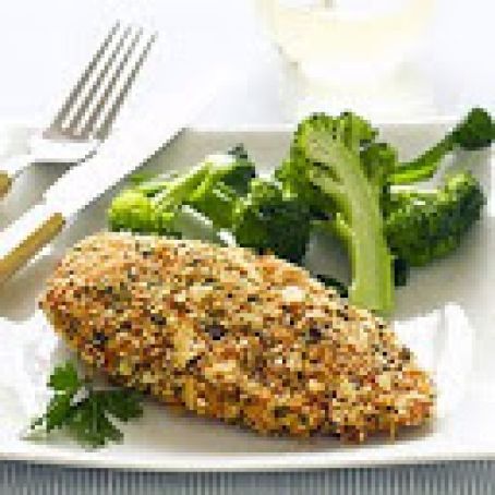Parmesan-Crusted Chicken