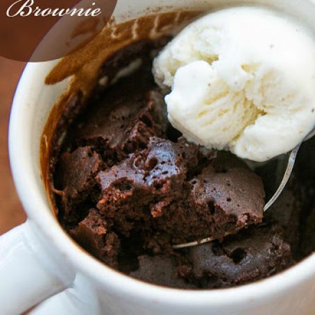 'Brownie in a Mug Recipe
