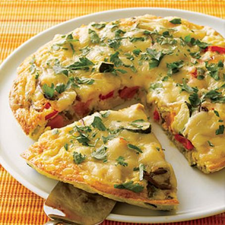 Day 3-Smoky Turkey and Veggie Frittata Recipe