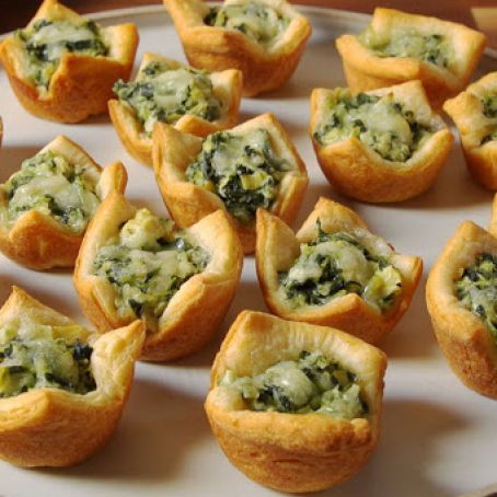 Spinach Artichoke Cups