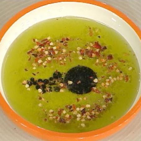 Garlic-Infused Oil and Dipping Sauce