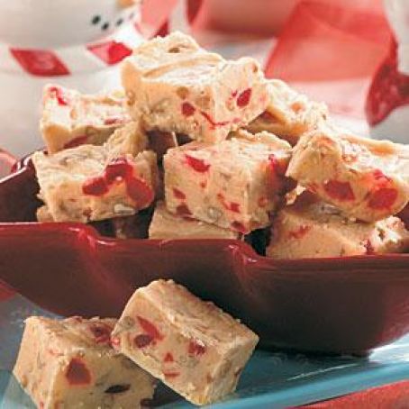 Eggnog Fudge