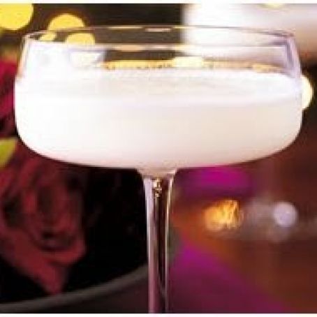 Sparkling Vodka Cocktail with Lemon Sorbet