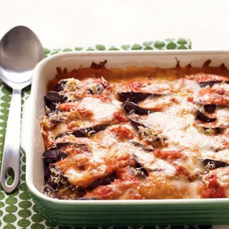Eggplant Parmesan-Lighter
