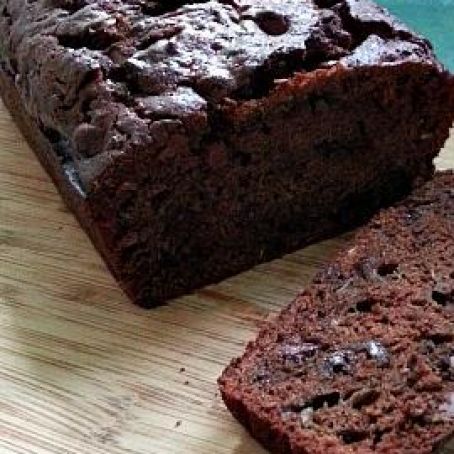 Double Chocolate Espresso Zucchini Bread