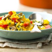 Mario Batali's Spanish-Style Rice with Winter Vegetables - Recipe.com