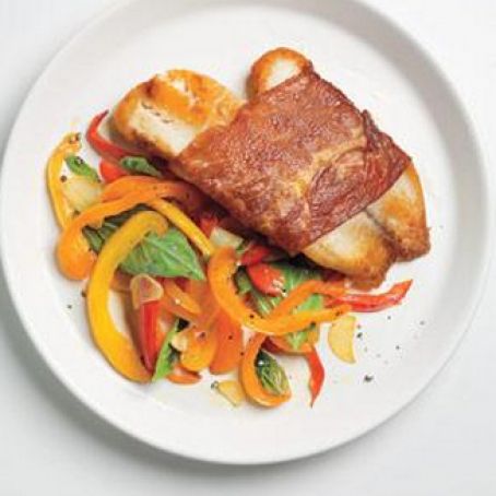 Prosciutto-Wrapped Tilapia