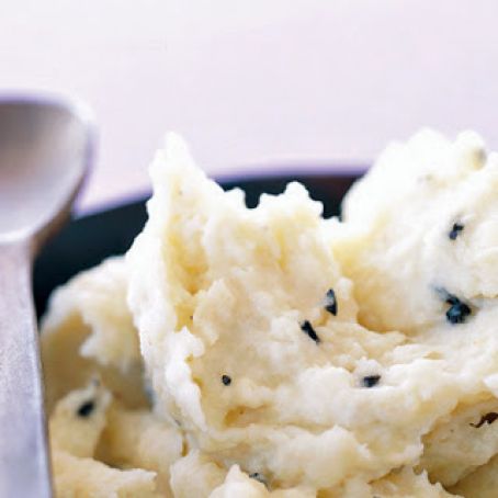 CELERY-ROOT PURÉE WITH TRUFFLE BUTTER