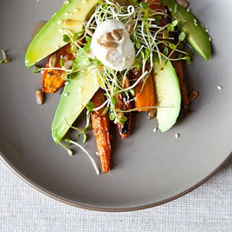 Carrot Avocado Salad