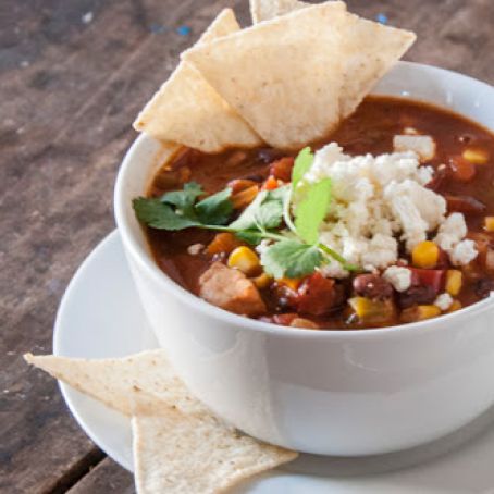 Black Bean and Chicken Chili