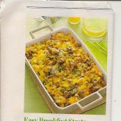 Easy Breakfast Strata