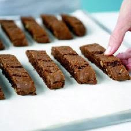 Double Chocolate Hazelnut Biscotti