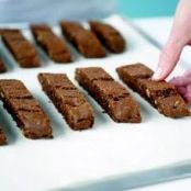 Double Chocolate Hazelnut Biscotti