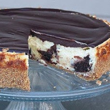 Brownie Mosaic Cheesecake