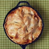 Apple Pie in Black Skillet