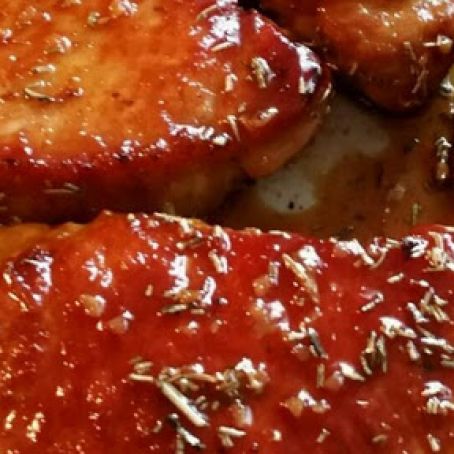 Pork Chops with Apple Cider Glaze