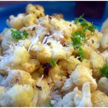 Roasted Garlic Cauliflower
