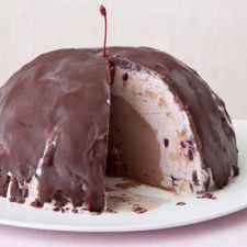 Chocolate Cherry Bombe