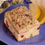 Cranberry Cream Cheese Coffee Cake