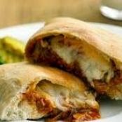 Barbecued Chicken Calzones