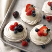 Vanilla Meringue Tarts