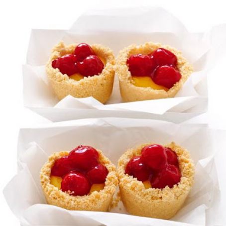 Cherry-Lemon Meringue Mini Pies