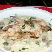  PESCADO RELLENO EN SALSA DE HONGOS