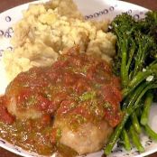 Mozzarella Stuffed Chicken Sausage Balls, Tomato-Basil Sauce (Rachel Ray)