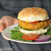 burger - Sweet Potato Chickpea Burgers | Peas and Crayons: Sweet Potato Chickpea Burgers