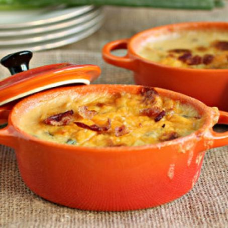 Cheesy Bacon Corn Casserole