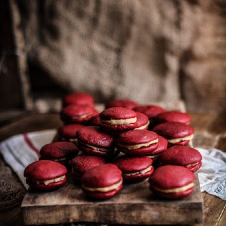 Red Velvet Whoopie Pies