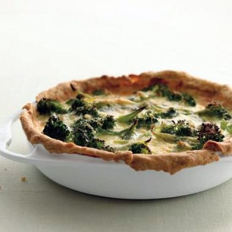 QUICHE  BROCCOLI & GARLIC QUICHE