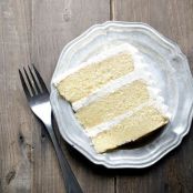 Brown Butter Layer Cake with Salted Bourbon Buttercream